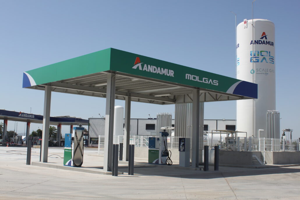 Andamur launches its first natural Gas Station in Guarromán (Jaén)