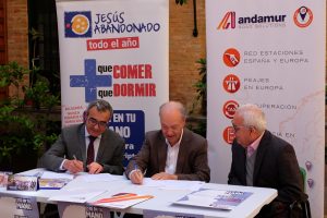 Collaboration agreement between Andamur and the Foundation Jesus Abandonado