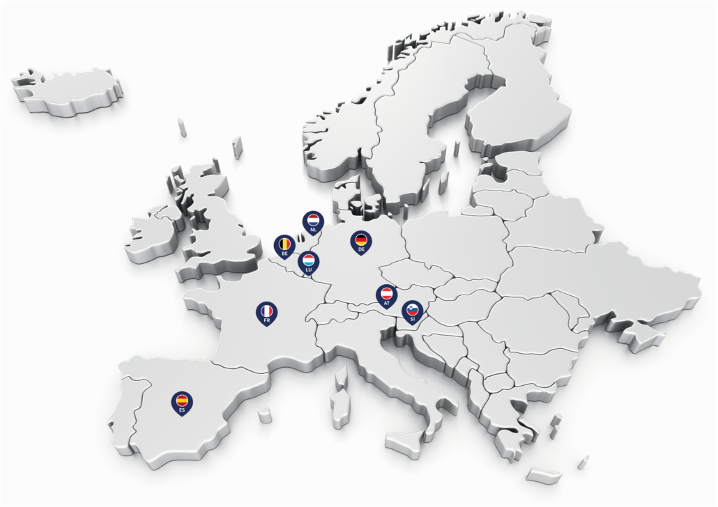 Andamur amplía su red Europea de estaciones: Francia, Bélgica  y Luxemburgo