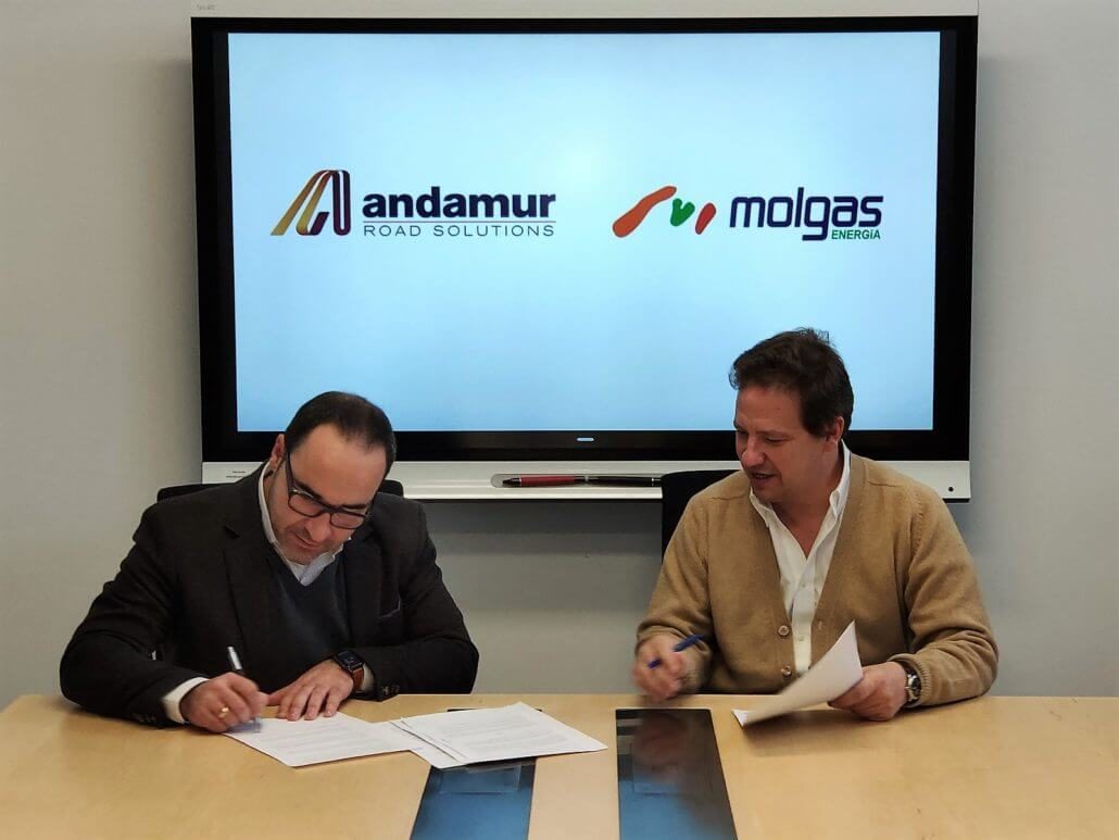 Andamur y Molgas presentan la primera Red de Estaciones de Servicio Multi-Energía