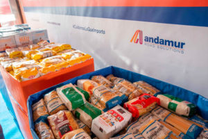 Recaudamos 1083 kilos de comida para cáritas con la campaña #TuEsfuerzoValeX3
