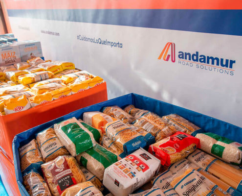 Recaudamos 1083 kilos de comida para cáritas con la campaña #TuEsfuerzoValeX3