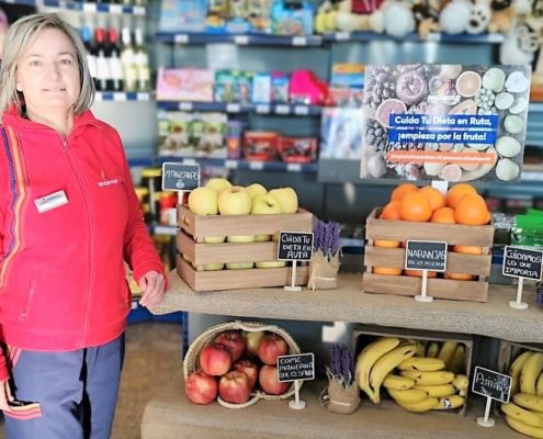 Andamur ofrece corners de fruta gratuitos en sus estaciones de servicio dentro de su campaña #CuidamosLoQueImporta