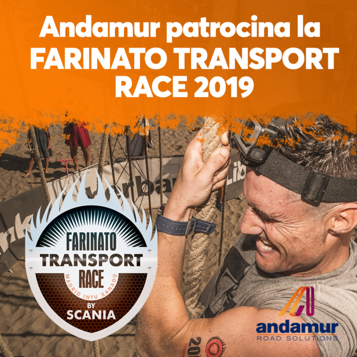 Andamur patrocina la Farinato Transport Race 2019