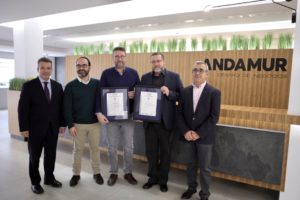 Andamur receives the ISO:27001 Certificate becoming leader in Security