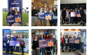 You decide, Andamur’s solidarity campaign distributes EUR 30,000 among different NGOs