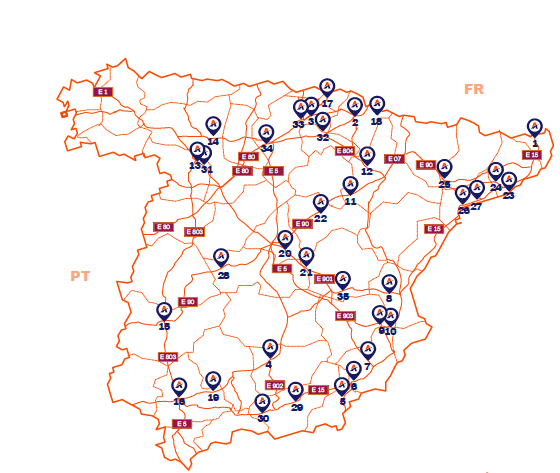 COVID-19: Andamur Service Areas and Petrol Stations network Services