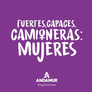 Andamur gives visibility to women in the truck industry by sharing some of their stories
