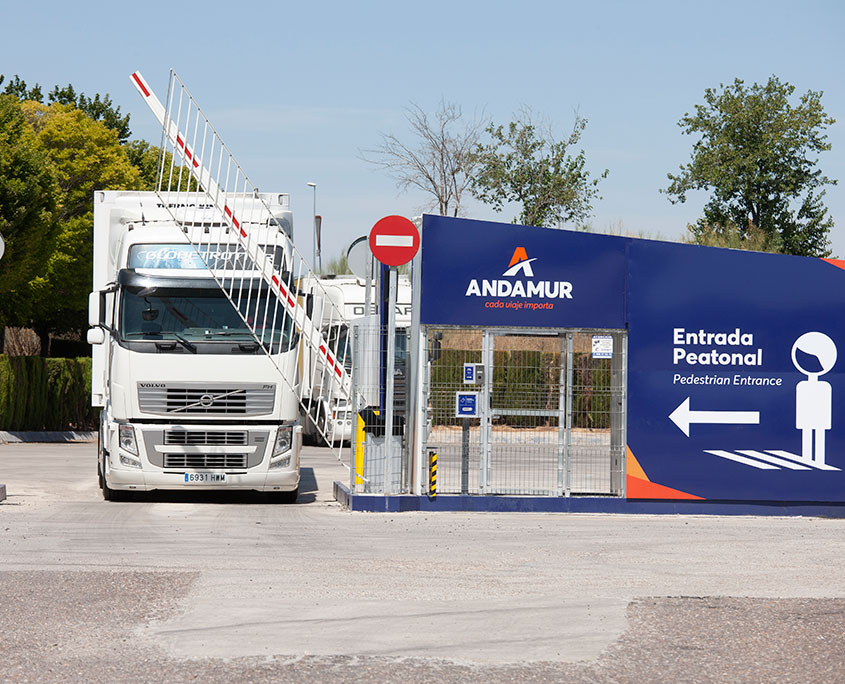 Secure Lorry Park