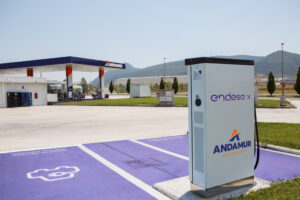 Endesa´s first chargers in Andamur Service Areas at full capacity