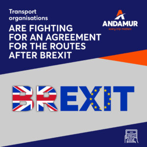 More than 30 transport organisations are fighting for an agreement for the routes after Brexit.