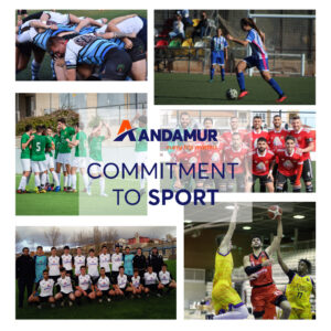 Andamur maintains its commitment to healthy living and renews its sports sponsorships