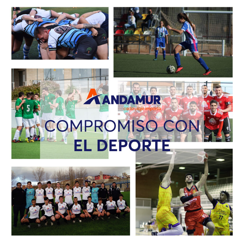 Andamur mantiene su compromiso con la vida saludable y renueva sus patrocinios deportivos