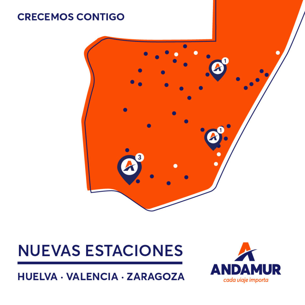 Andamur lanza cinco nuevas asociadas en España