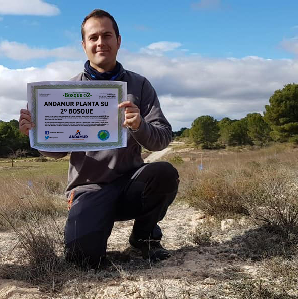 Bosqueo2, más de 6.000 árboles plantados: Entrevista a Pedro Quiñonero  presidente de la asociación - Andamur