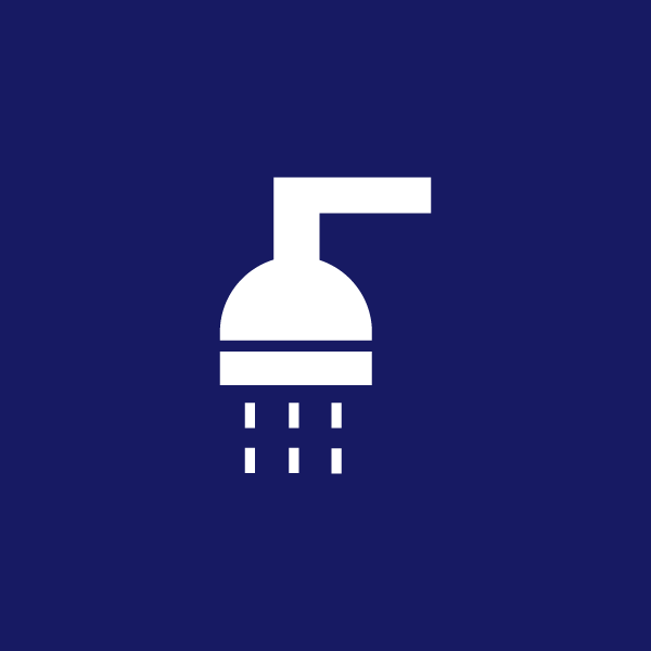 Showers from 6:30 to 23 hours