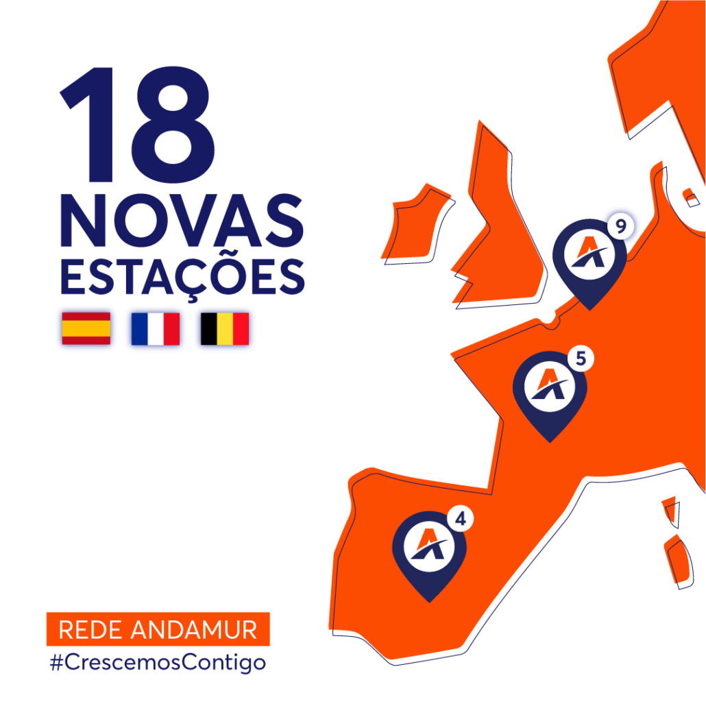 AMPLIAÇÃO DA NOSSA REDE DE ESTAÇÕES