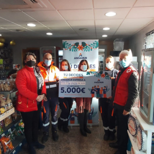 Andamur distributes €30,000 among different NGOs thanks to its campaign ‘You decide’.