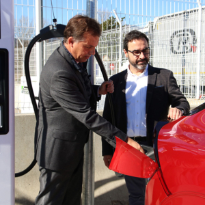 We have partnered with endesa to launch the first hub for 350 kw ultra-fast chargers in la Junquera