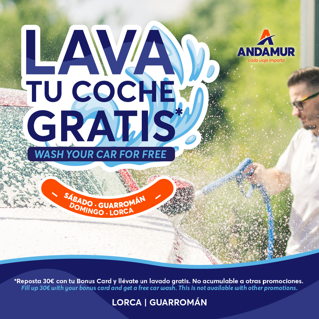 Lava tu coche gratis