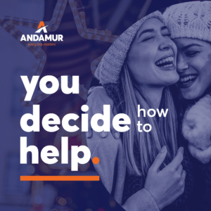 You Decide, Andamur’s solidarity campaign where customers play the leading role