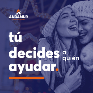 Tú Decides, la campaña solidaria de Andamur en la que sus clientes son los protagonistas