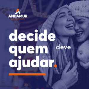 Você decide, a campanha solidária da Andamur em que os seus clientes são os protagonistas