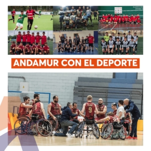 Andamur incrementa su apoyo al deporte con la apuesta por nuevos equipos deportivos