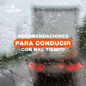 Recomendaciones para conducir un camión con mal tiempo