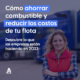 Mujer chófer ahorro combustible