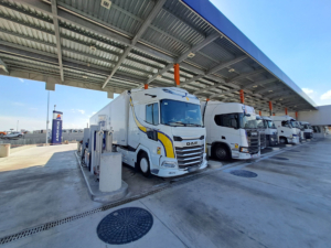 At Andamur we are starting trials with innovative sustainable fuel via Primafrio: HVO (hydrotreated vegetable oil).