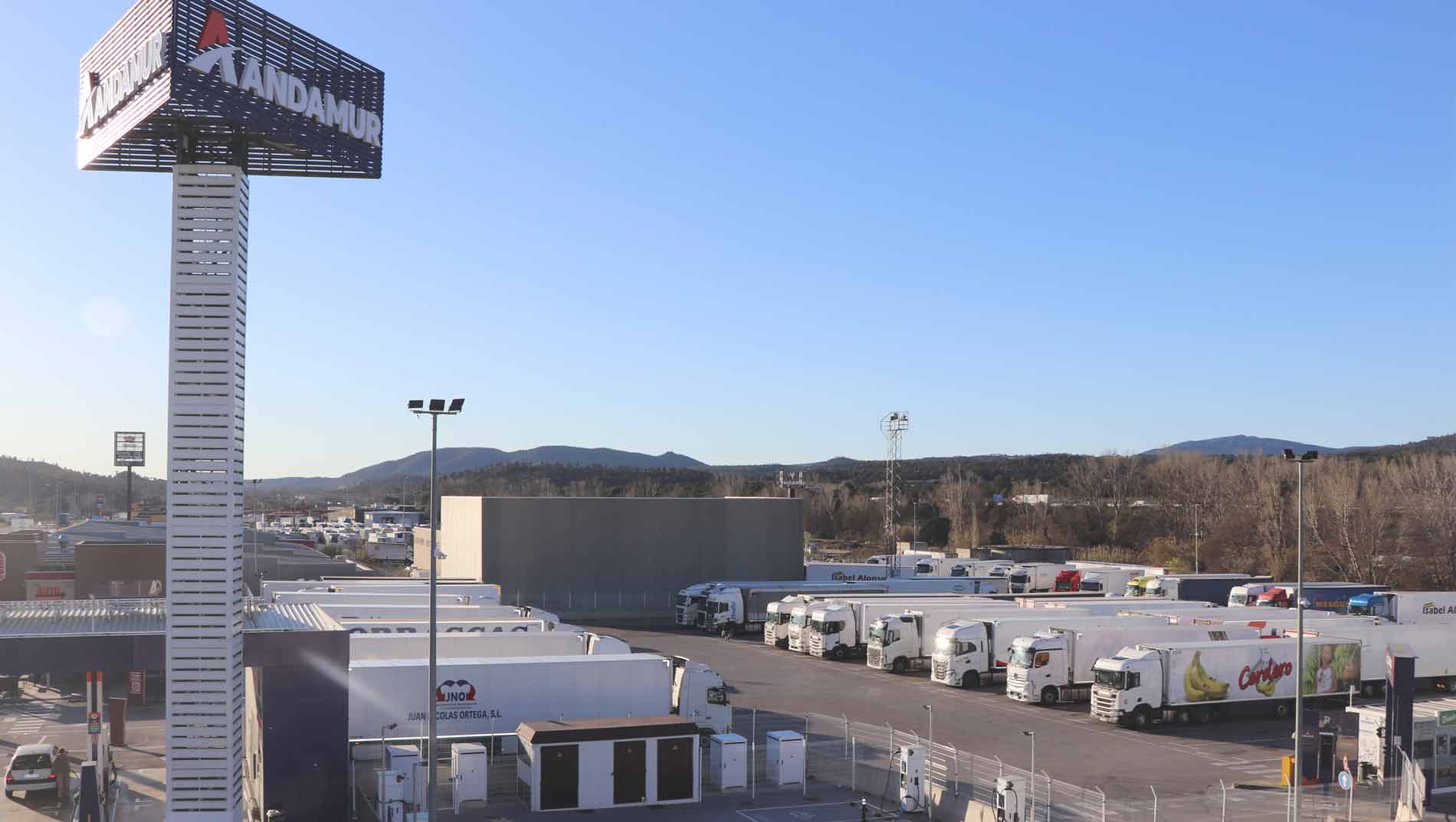 SECURE LORRY PARKS