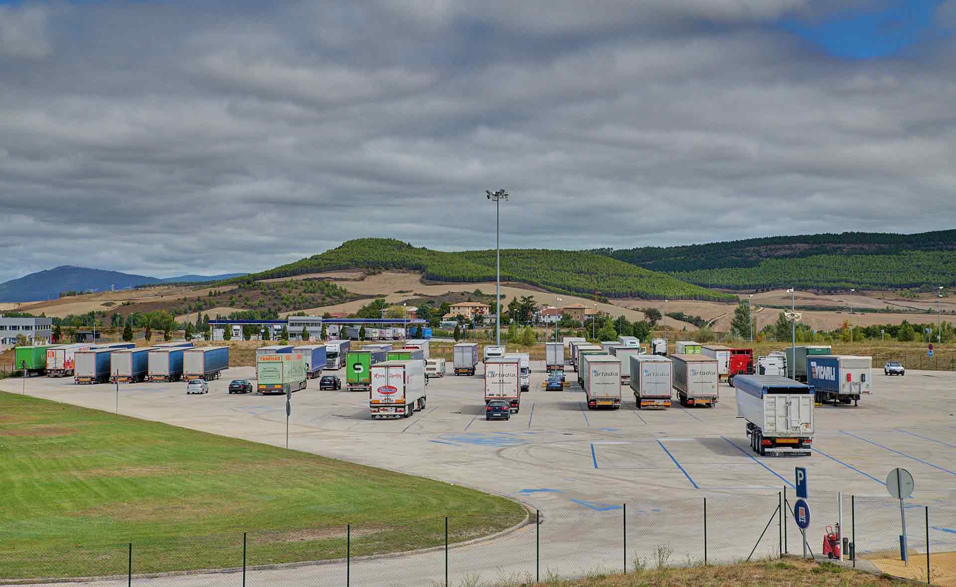 Secure Lorry Park
