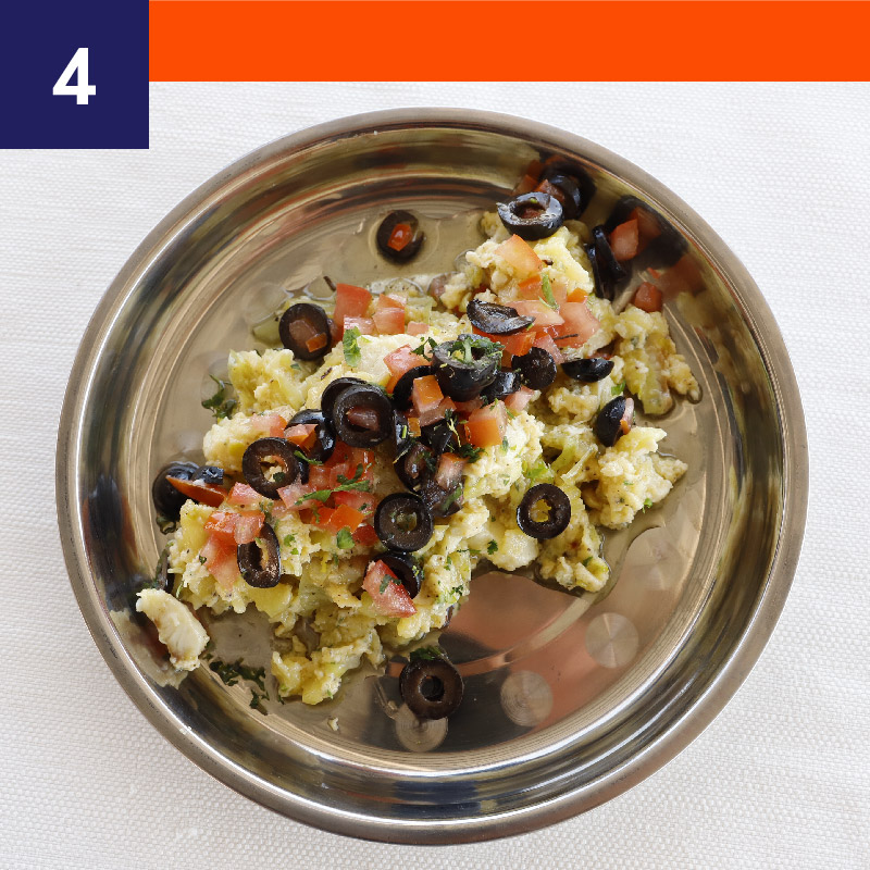 Bacalao dorado con picada