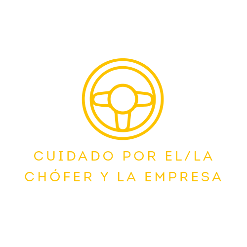 Cuidado por el/la chófer y la empresa