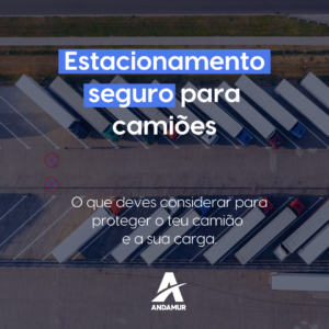 Estacionamento seguro para camiões