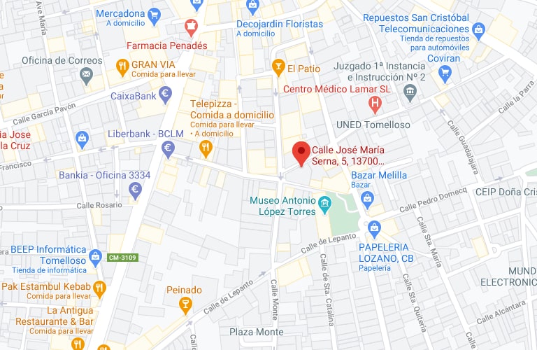 Contact map mobile