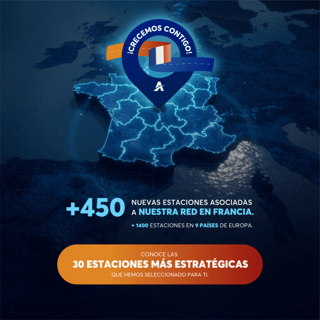 Andamur Expands Its Network in France with Over 450 New Stations