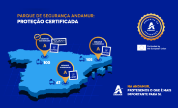 A Andamur reafirma o seu compromisso com a segurança, certificando os seus parques de estacionamento de acordo com as mais elevadas normas europeias
