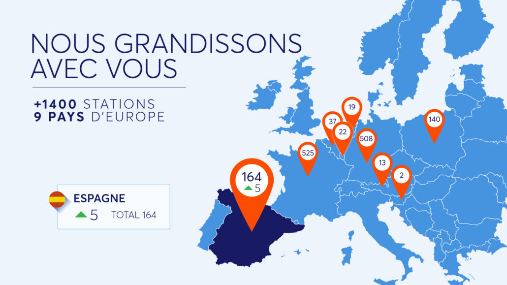 ANDAMUR ÉTEND SON RÉSEAU DE STATIONS