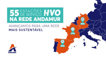 A Andamur incorpora HVO na sua rede de estações na Alemanha, Espanha e França