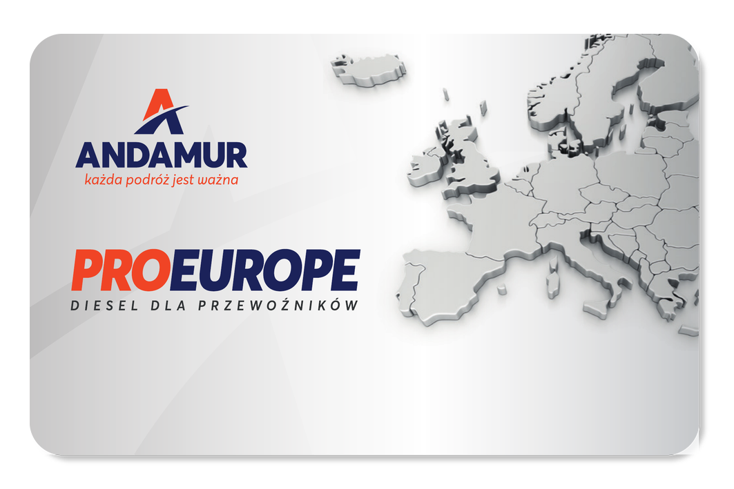 Tarjeta de combustible Andamur ProEurope